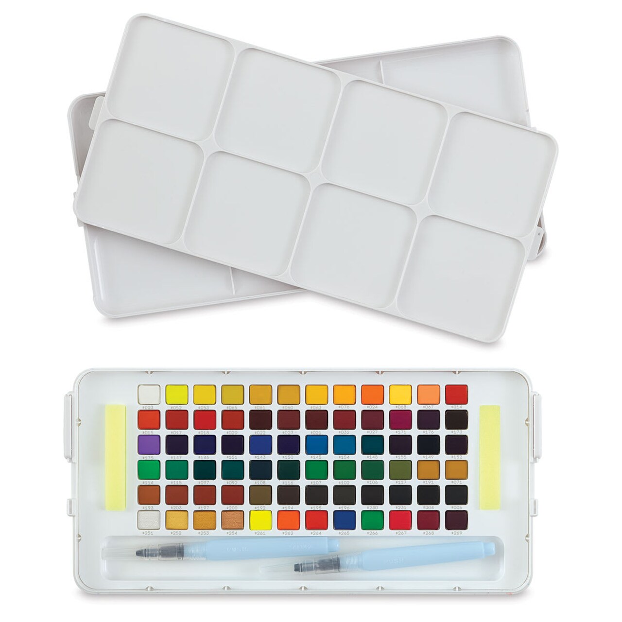 Sakura Koi Watercolor Studio Set - Set of 72 w/2 Brushes, Assorted Colors